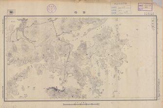 廣東省地形圖《香港》