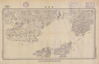 廣東省地形圖《赤溪縣》