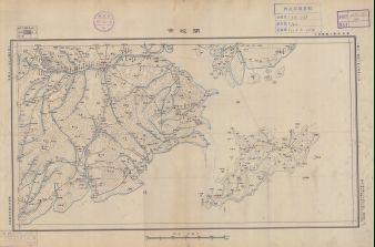 廣東省地形圖《閘坡市》