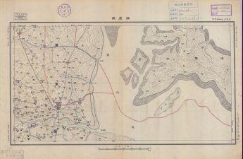 廣東省地形圖《海康縣》