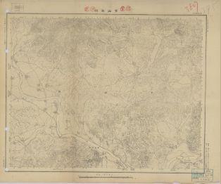 浙江地區常山縣城《單色》