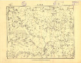 河南省地形圖（一）《五溝營》