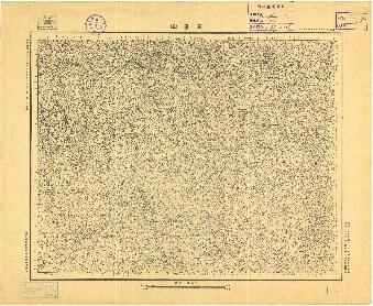 河南省地形圖（一）《五朵山》