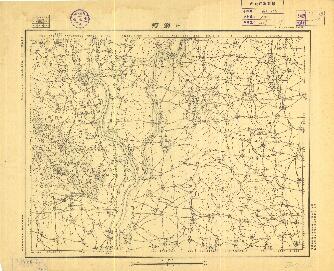河南省地形圖（一）《內鄉縣》