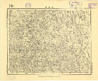 河南省地形圖（一）《北馬樓》