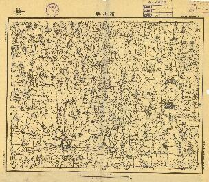 河南省地形圖（一）《洧川縣》