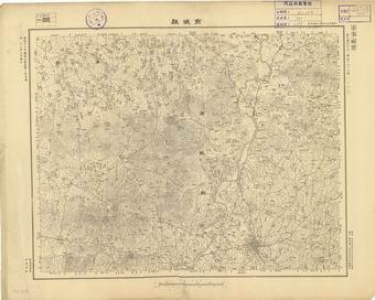 河南省地形圖（二）《商城縣》