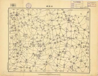 河南省地形圖（二）《回隆鎮》