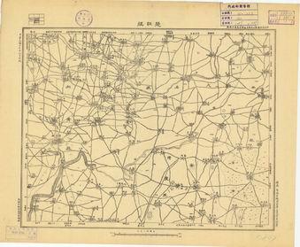 河南省地形圖（二）《楚旺鎮》
