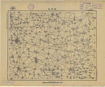 河南省地形圖（二）《東明縣》