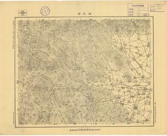 河南省地形圖（二）《西承留》