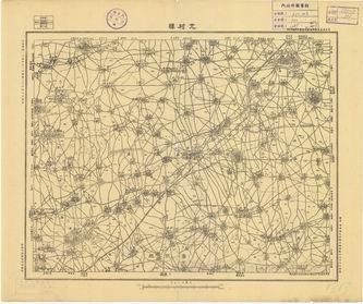 河南省地形圖（二）《亢村驛》