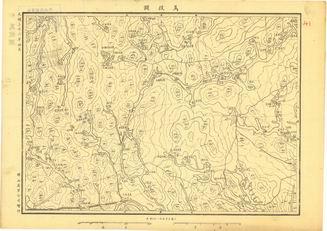 河南省北部之分地圖《馬投澗》
