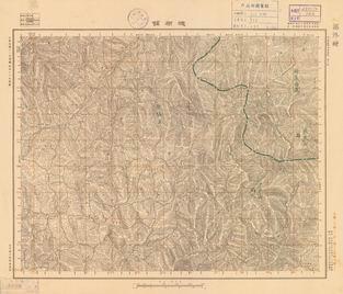 山西省陸測圖《槐樹舖》