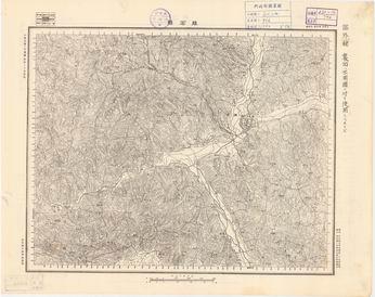 山西省陸測圖《離石縣》