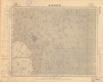 山西省陸測圖《鮑家墩東部》