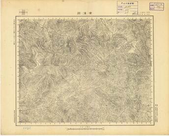 山西省陸測圖（一）《黃澤關》