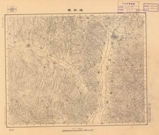 山西省陸測圖（一）《榆社縣》