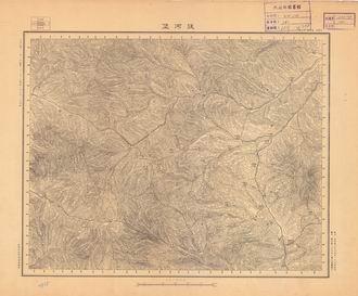 山西省陸測圖（一）《後河堡》