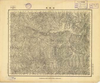 山西省陸測圖（二）《中溫泉》