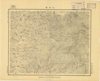山西省陸測圖（二）《乞洞鎮》