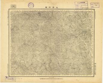 山西省陸測圖（二）《大麥郊鎮》