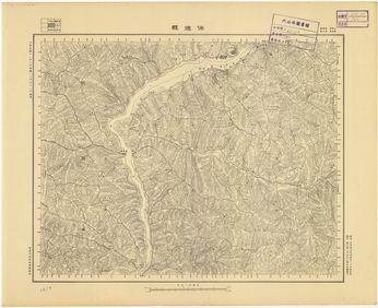 山西省陸測圖（二）《保德縣》