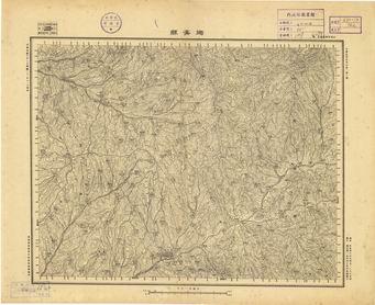 山西省陸測圖（二）《鄉寧縣》