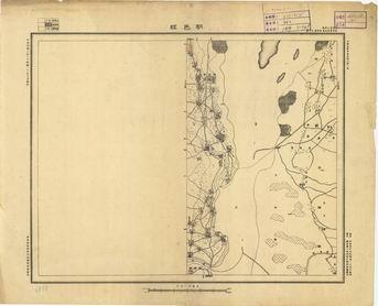 山西省陸測圖（二）《朝邑縣》