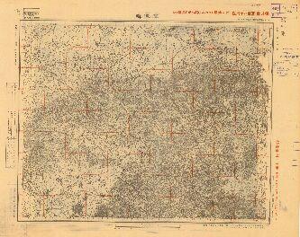山西省地形圖（日版）《渾源縣》