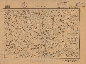 山西省地形圖《陽原縣》