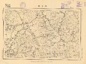 山西省地形圖《東冶鎮》