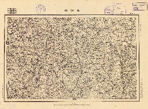 山西省地形圖《馬坊鎮》