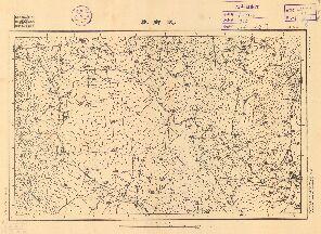 山西省地形圖《武鄉縣》