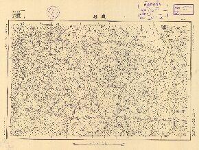 山西省地形圖《嵐縣》