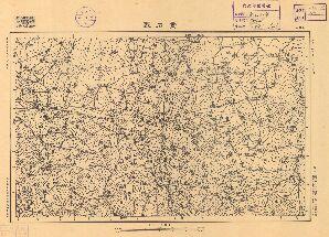 山西省地形圖《靈石縣》