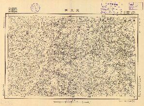 山西省地形圖《三交鎮》
