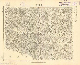陝西省中部陸測圖《漫川關》
