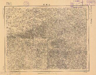 陝西省中部陸測圖《藍橋鎮》