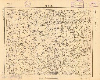 陝西省中部陸測圖《咸陽縣》