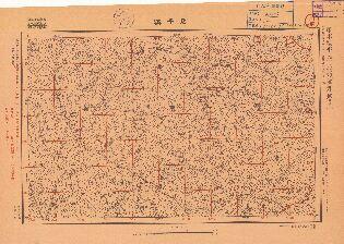 陝西省陸測圖《店子溝》
