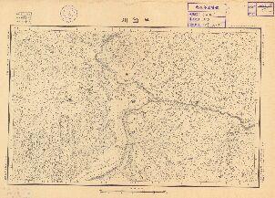 甘肅省地形圖《半箇川》