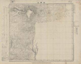 東北地區白頭山《單色》