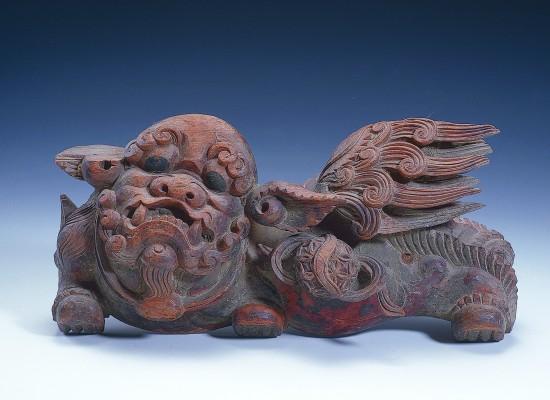 主要題名-中文:木雕獅子（分類號C08/029）主要題名-日文:木彫り獅子主要題名-英文:Carved Lion