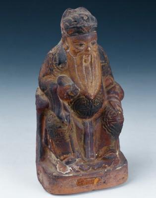 主要題名-中文:土地公神像（分類號E12/016）主要題名-日文:土地公神像主要題名-英文:Land God Figure