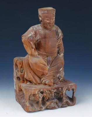 主要題名-中文:木雕神像（分類號E12/019）主要題名-日文:木彫神像主要題名-英文:Wooden deity figure