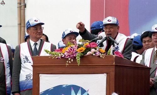 事件標題:國民黨正副總統候選人李登輝、連戰台北縣市競選總部成立
