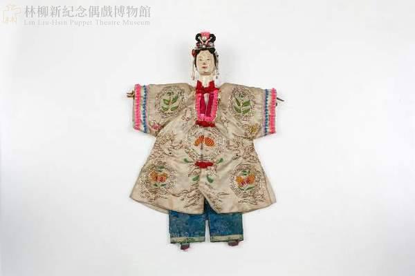 1：閩南泉州布袋戲偶 中髻旦