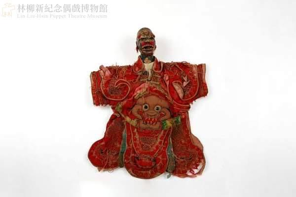 1：閩南泉州布袋戲偶 花臉（三塊瓦）