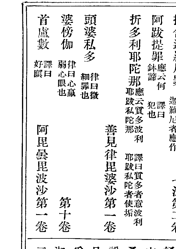 頭婆私多